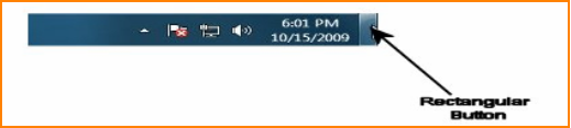 Task Bar Recangular Button